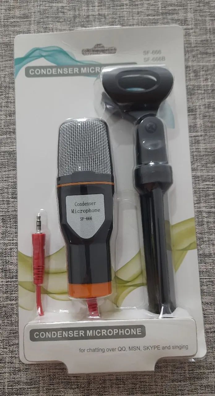 Microfone Condensador com fio P2 - Foto 2