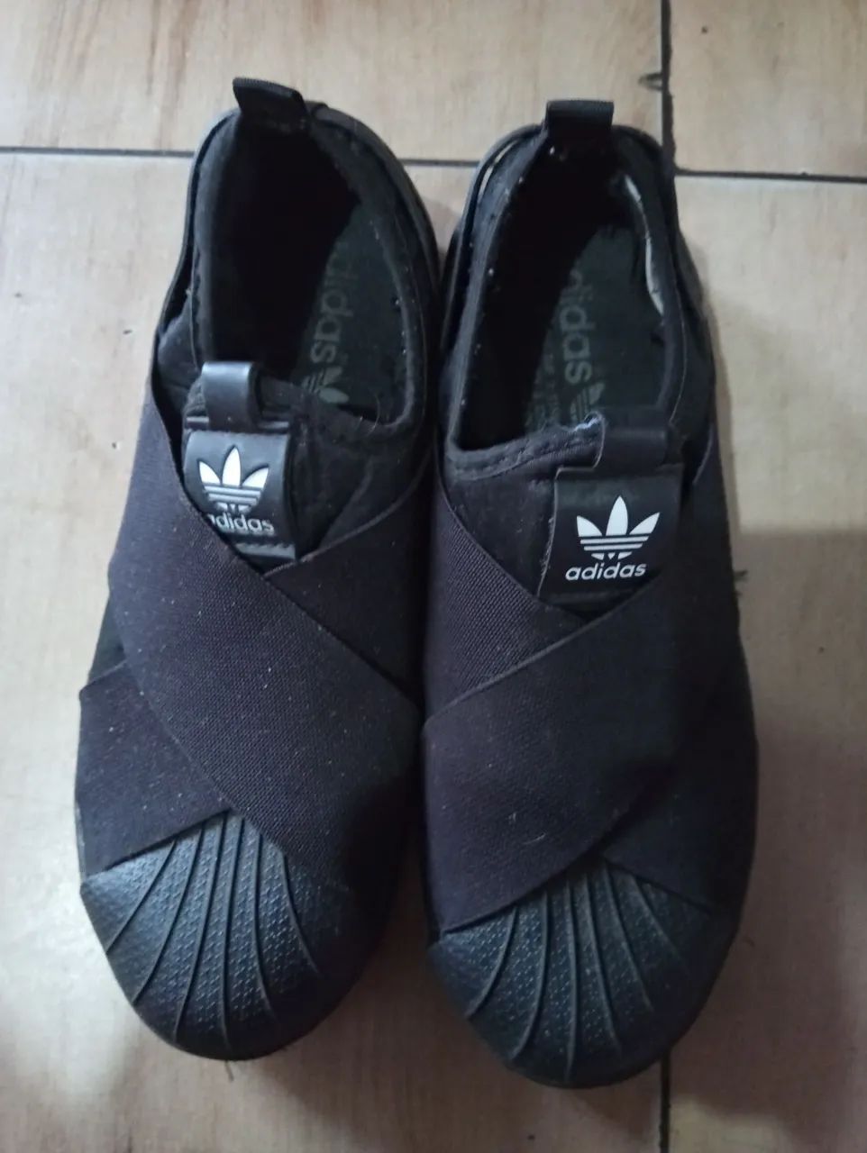 Superstar Tenis Todo Preto Adidas Tênis Superstar XLG