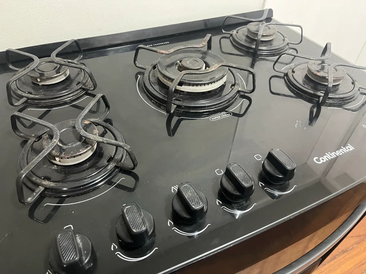 Fogão 5 bocas continental gás encanado  - Foto 3