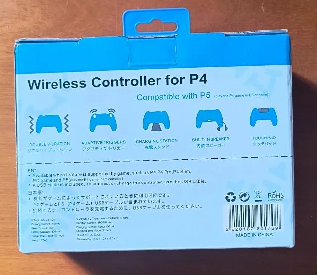 Manete Wireless Nova para PC,P4 e P5 - Foto 2