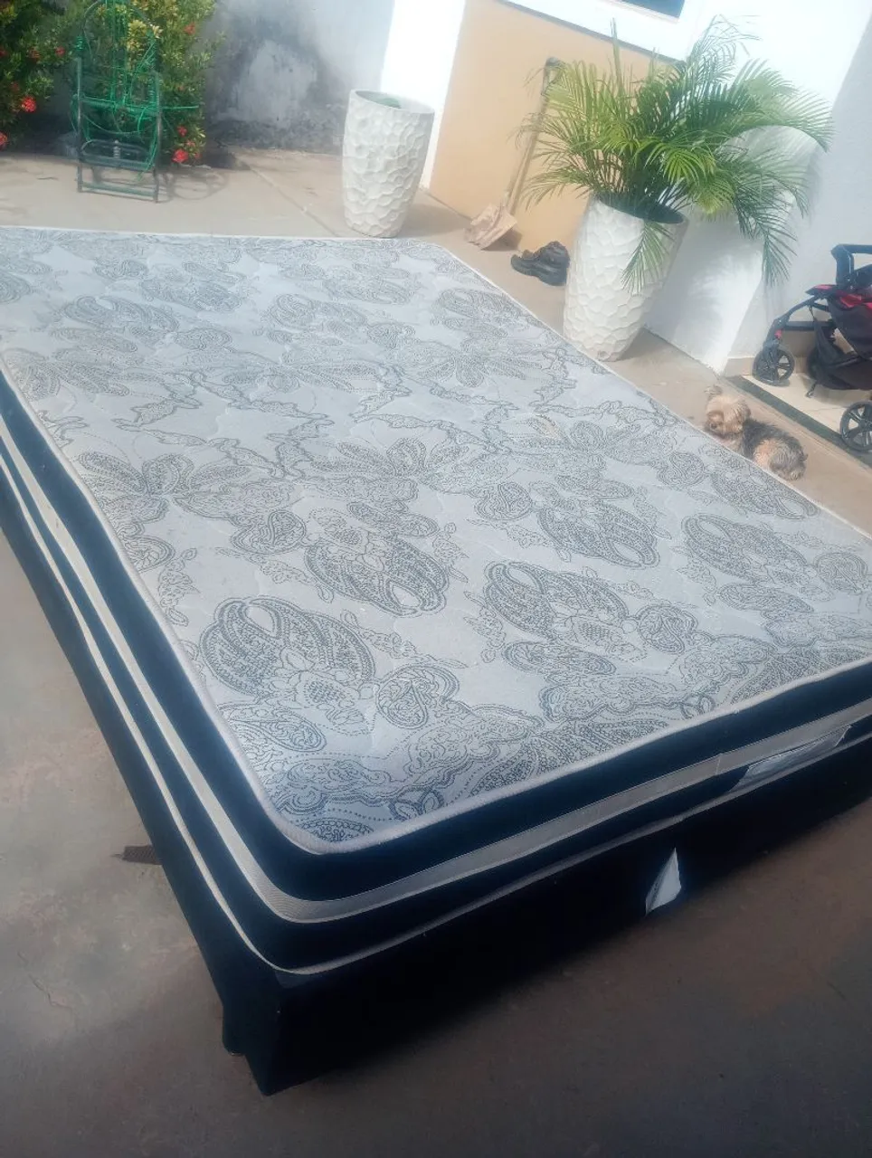 Cama Box Casal Confortável (ENTREGA GRÁTIS)