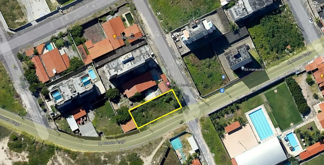 Terreno para alugar na Praia do Futuro 17m² x 40m²