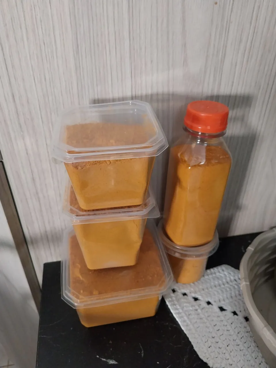 Cúrcuma em pó e líquida - Produção própria