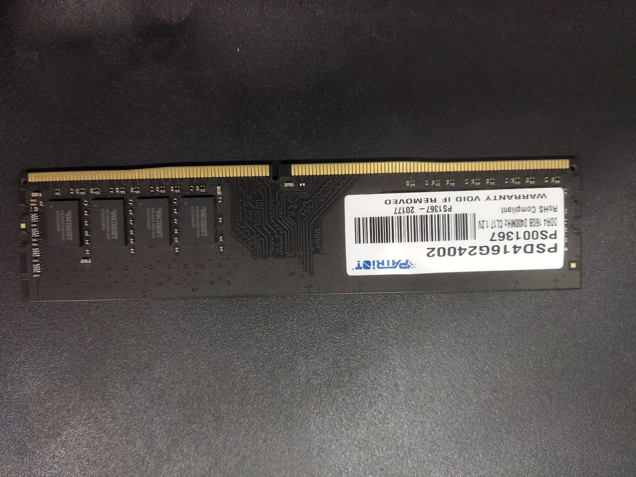 Memória Patriot DDR4 16GB a negociar