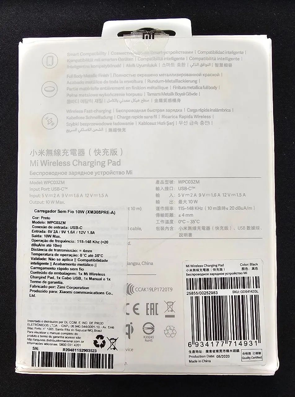 Carregador Wireless Xiaomi 10W Max - Foto 2