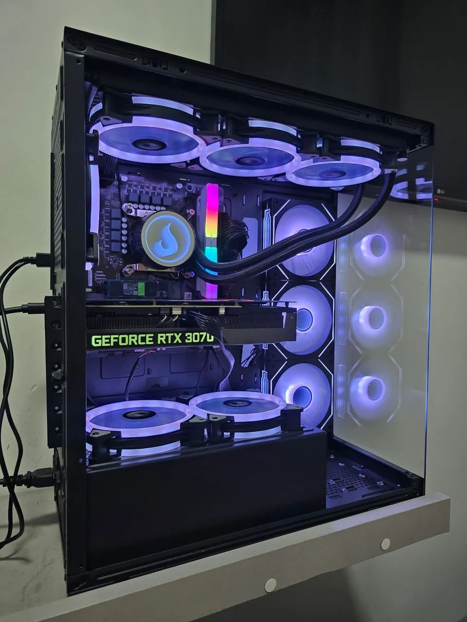 PC GAMER RTX 3070 i5 12400F SSD NVME (ACEITO PS5 VOLTA