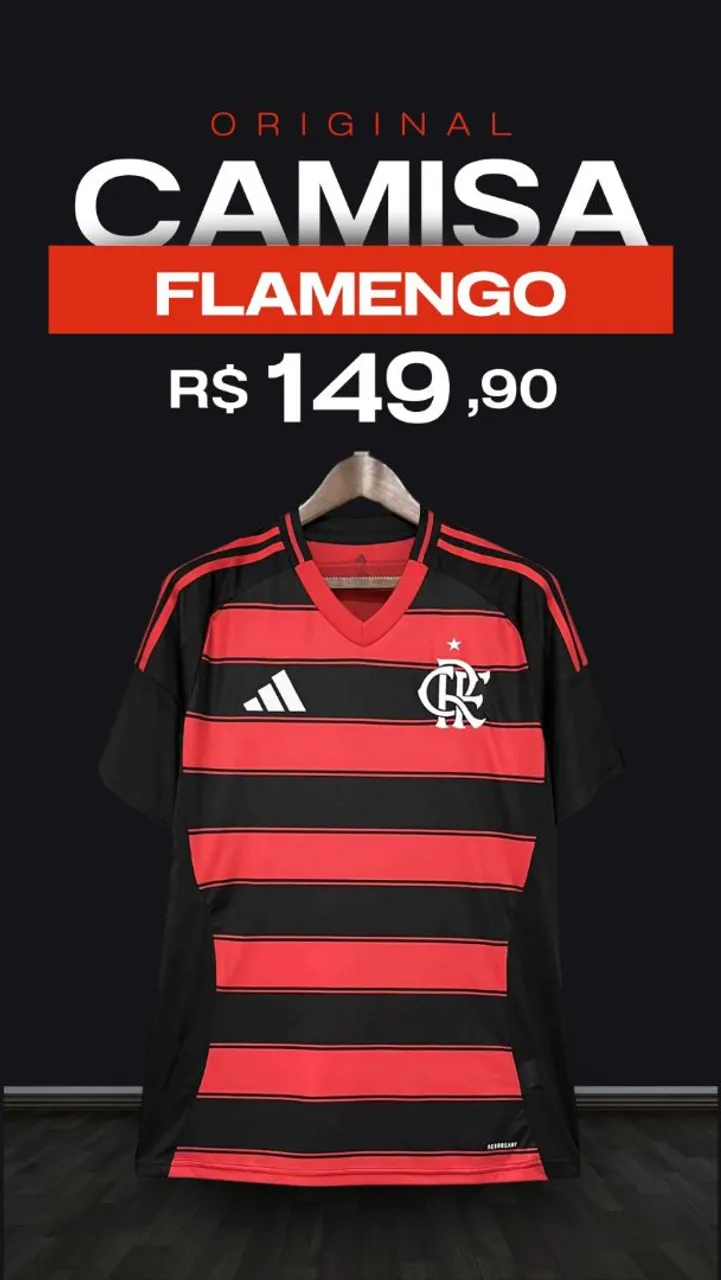 Camisa Flamengo Original Adidas