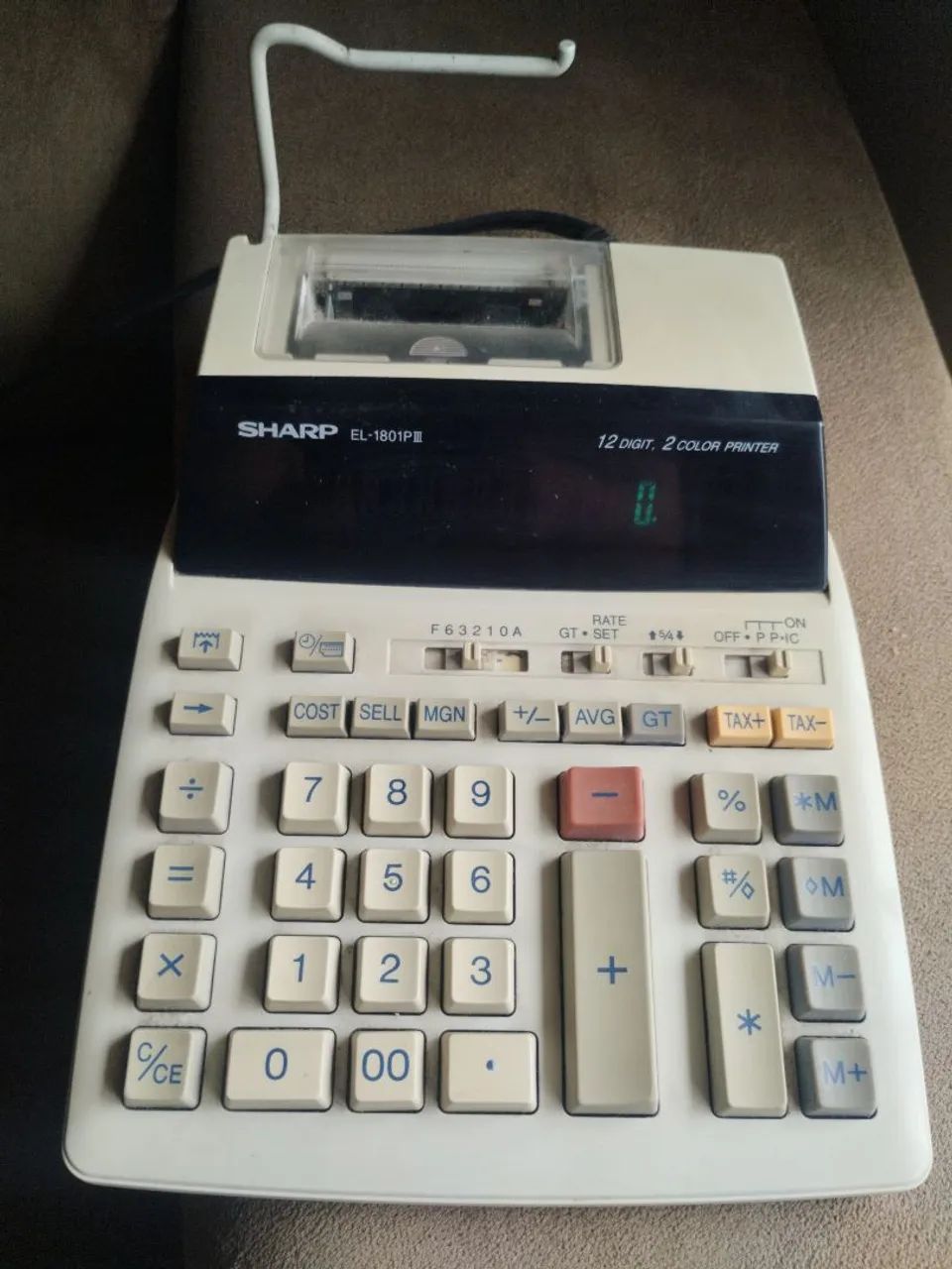 Calculadora de mesa de impressão - Sharp