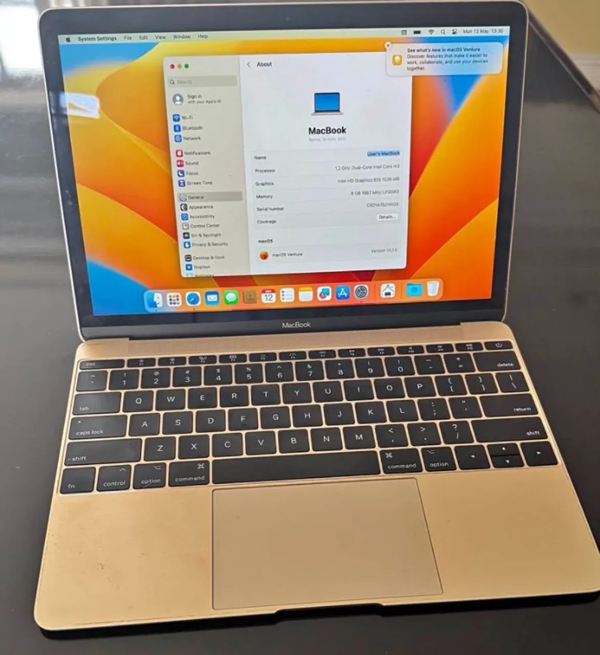 macbook 2015 retina 12 ゴールド 美品 MacBook (Retina, 12 polegadas, início de 2015) - Especificações