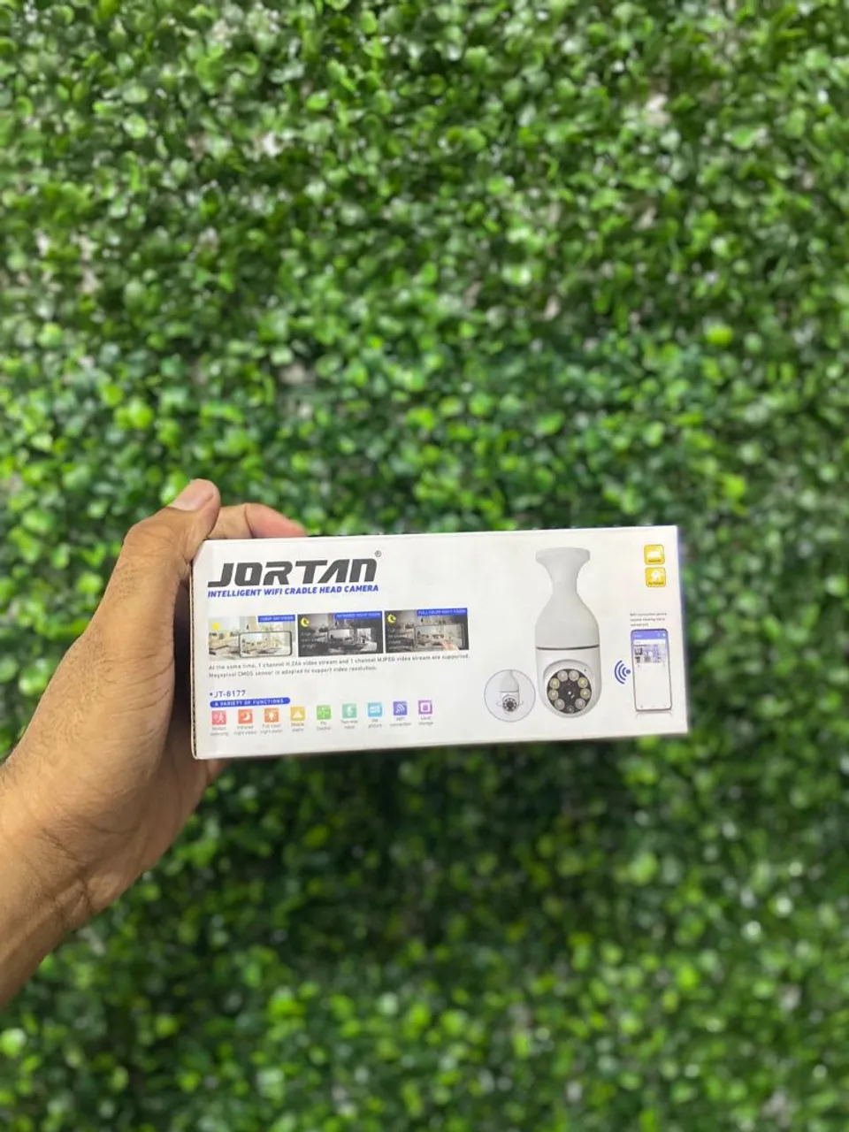Câmera de Segurança JORTAN - WIFI Cradle Head