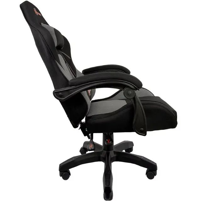 Cadeira Gamer Kalkan Astri Eclipse, Reclinável até 130º, Almofada Lombar - WZetta - Foto 4