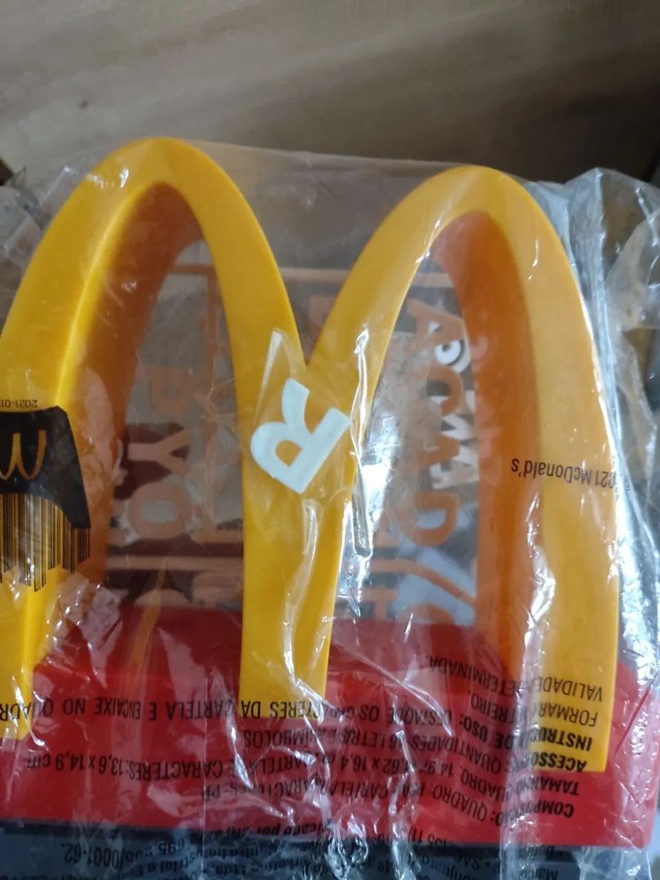 Letreiro MC Donalds