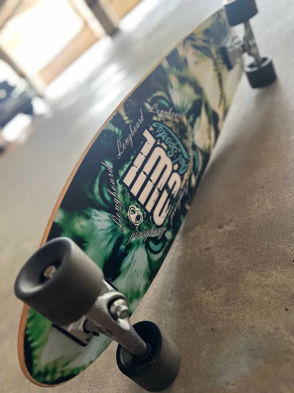 Skate longboard novo - Foto 5