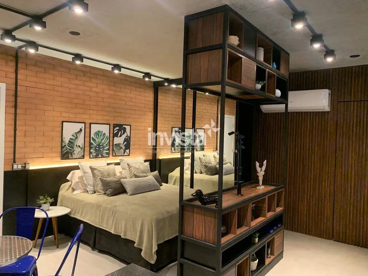 Studio mobiliado para locação na Ponta da Praia