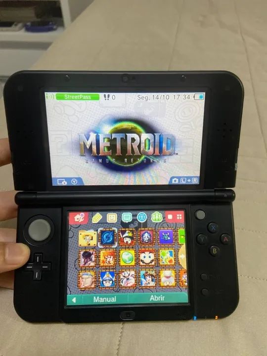 Nintendo New 3ds XL Samus Edition Desbloqueado Consoles de Video Game Ponta Verde Maceio 1367876675 OLX