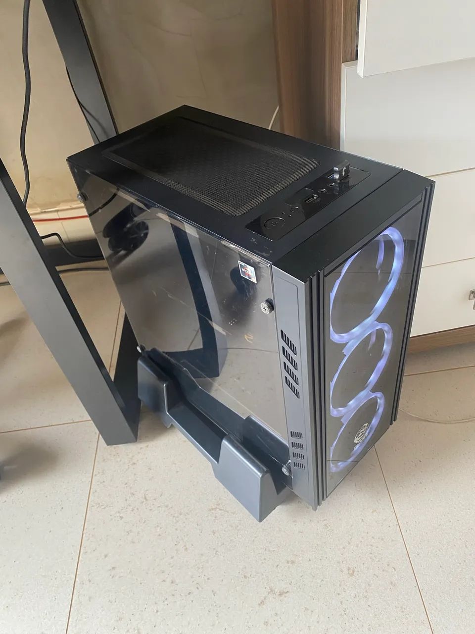 Computador Gamer GTX 1050Ti ryzen 5 1600 - Computadores e Desktops