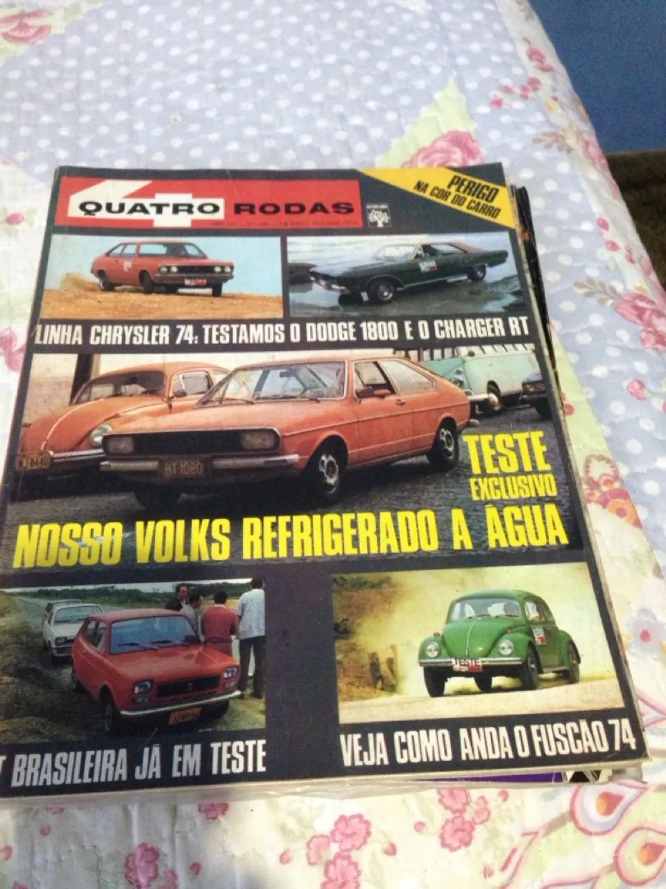 Coleção revista 4 rodas 