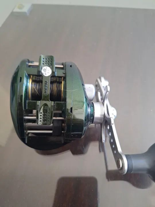 Carretilha de pesca Shimano Curado 300EJ - Foto 4