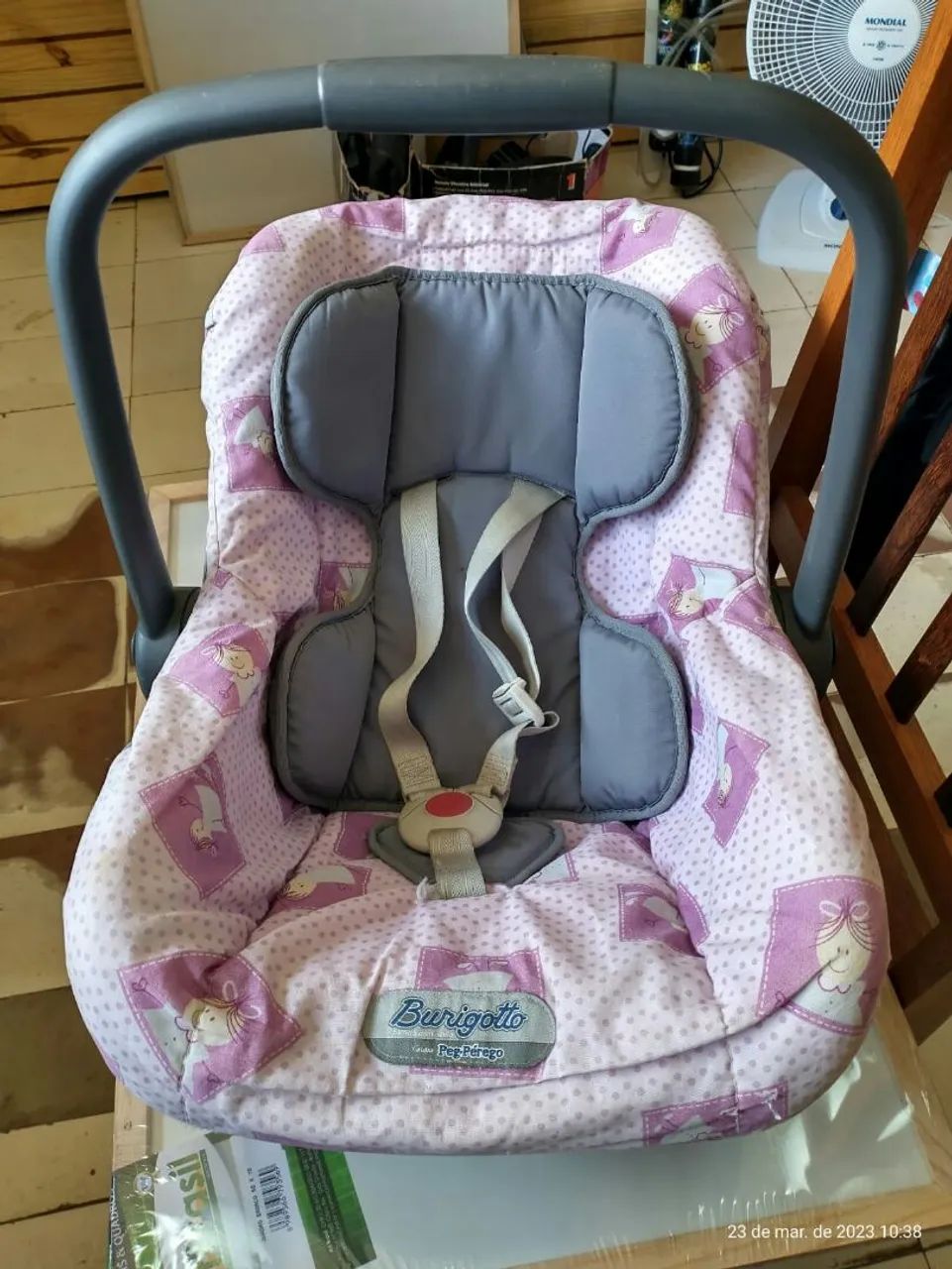 Bebê conforto Burigotto Peg-Pérego 0 a 13kg - Foto 3