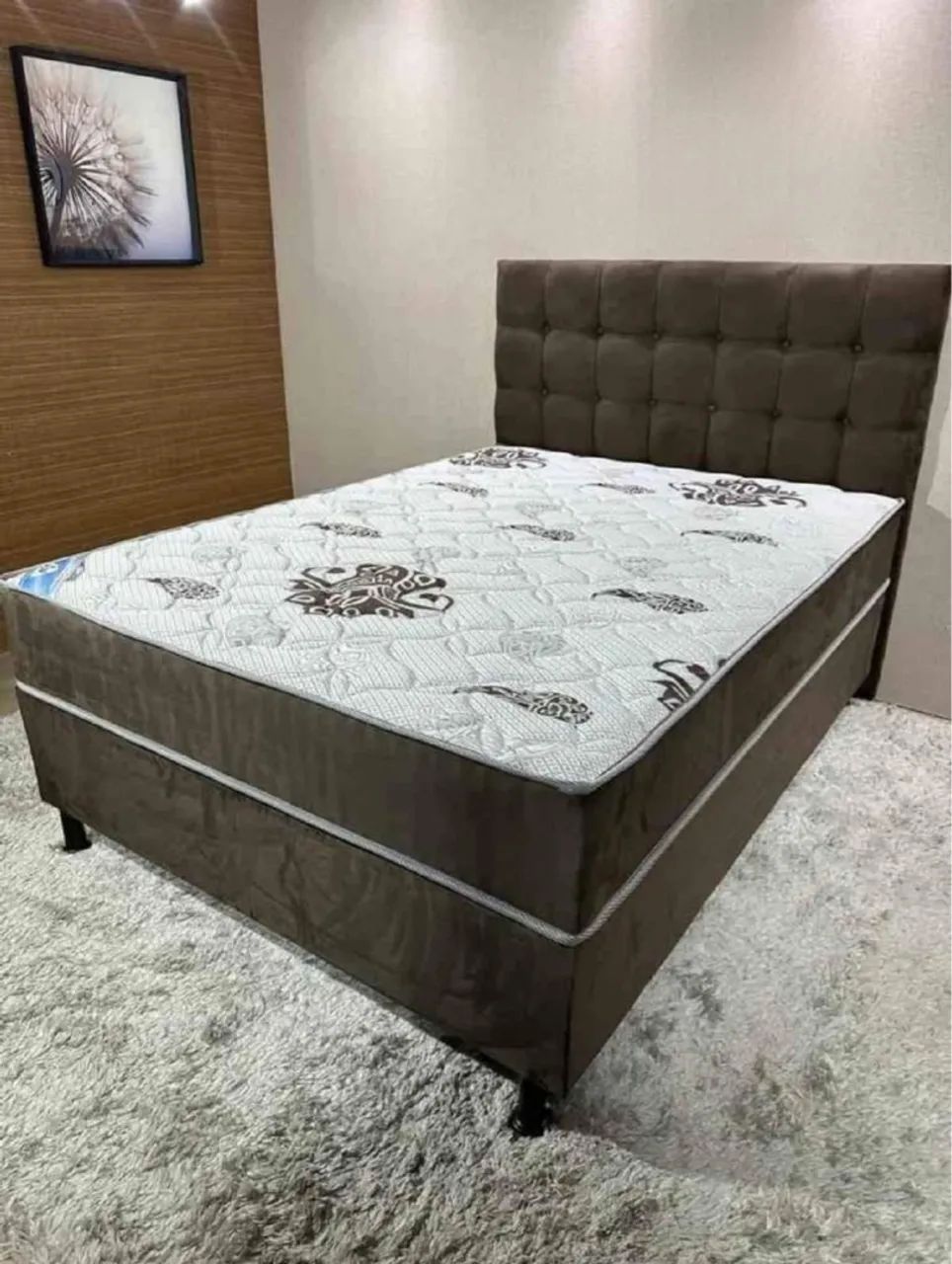 Cama Box Casal molas ensacadas