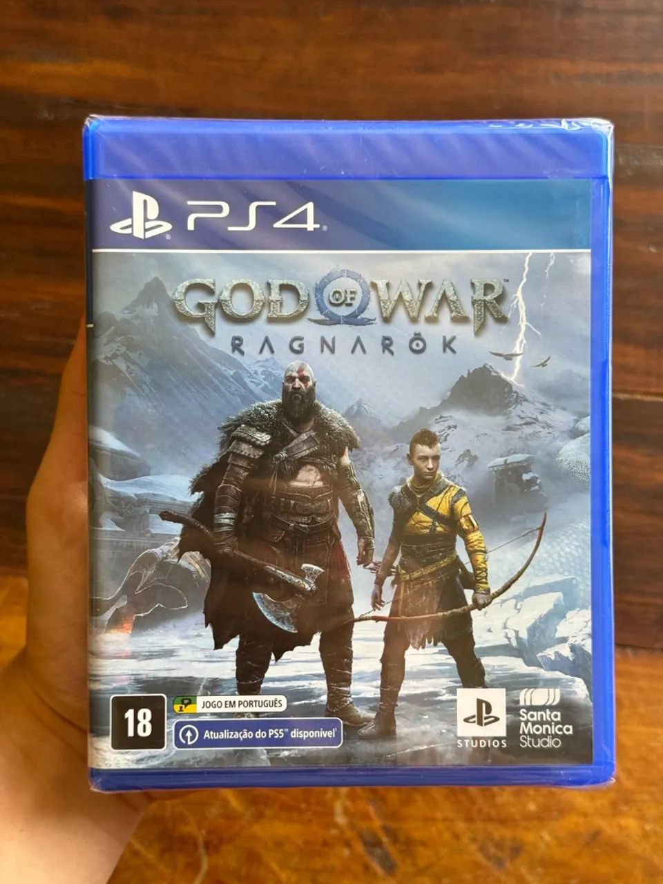 Jogo Game God of War Ragnarok PS4 & PS5 Novo LACRADO + Nota Fiscal