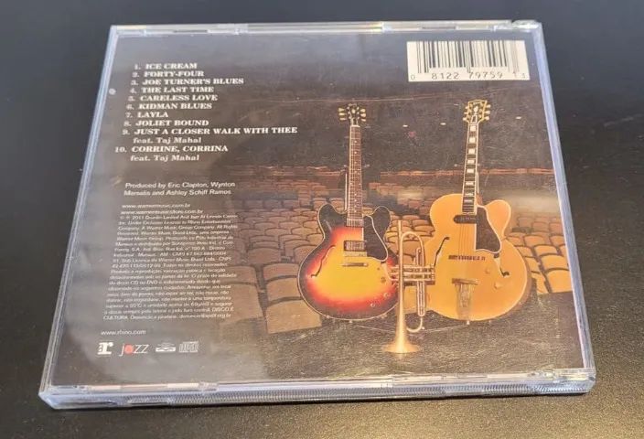 CD - Wynton Marsalis & Eric Clapton - play the blues - live from jazz at Lincoln Center - Foto 2