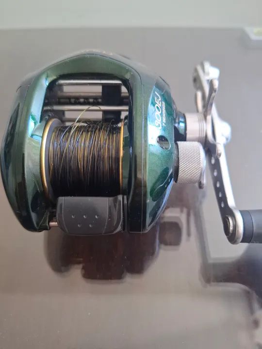 Carretilha de pesca Shimano Curado 300EJ - Foto 3