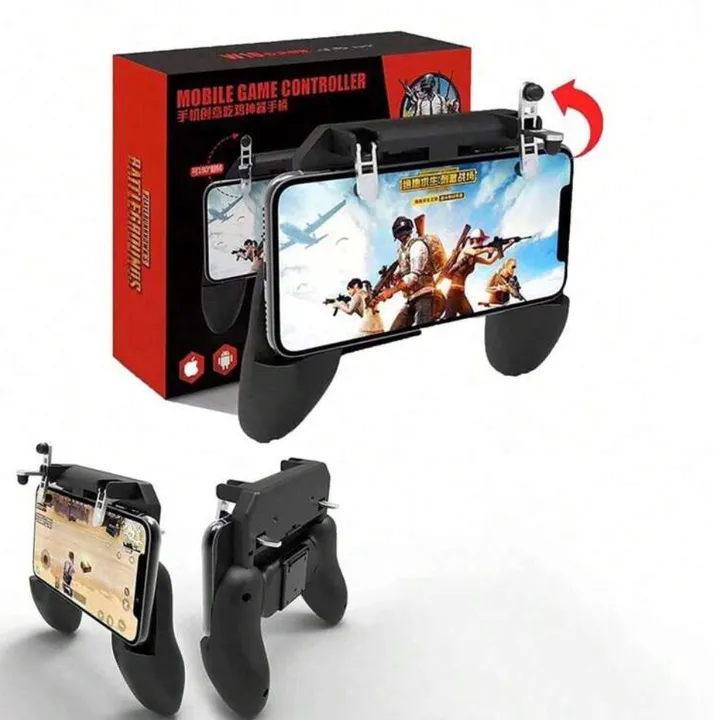 Controle Gamer Suporte Para Celular L1 R1 Pubg E Free Fire