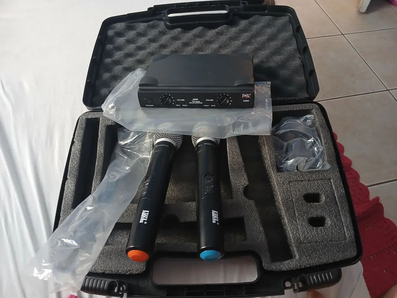 Microfone jwl semi novo  - Foto 3