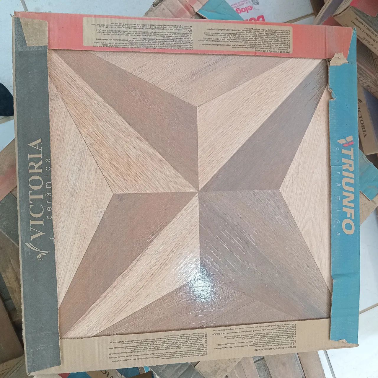 Piso cerâmico Madeira 57×57 - Foto 2