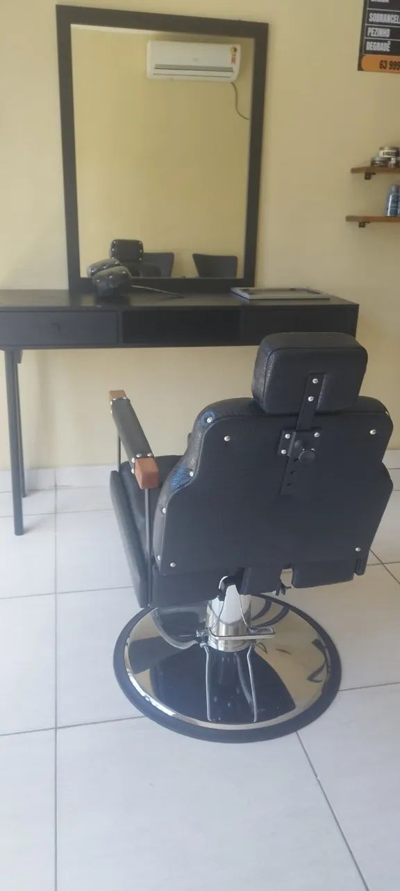 Cadeira de barbeiro 