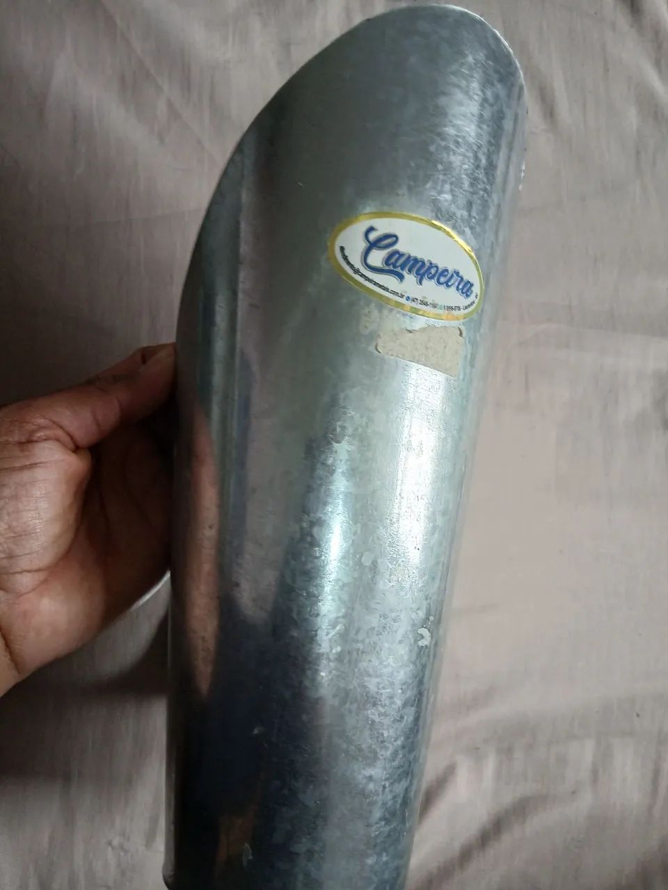 Caneca de metal galvanizado - Foto 2