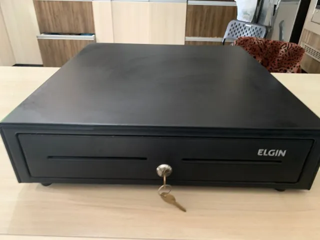 GAVETA DINHEIRO ELGIN AUTOMATICA COM CHAVE