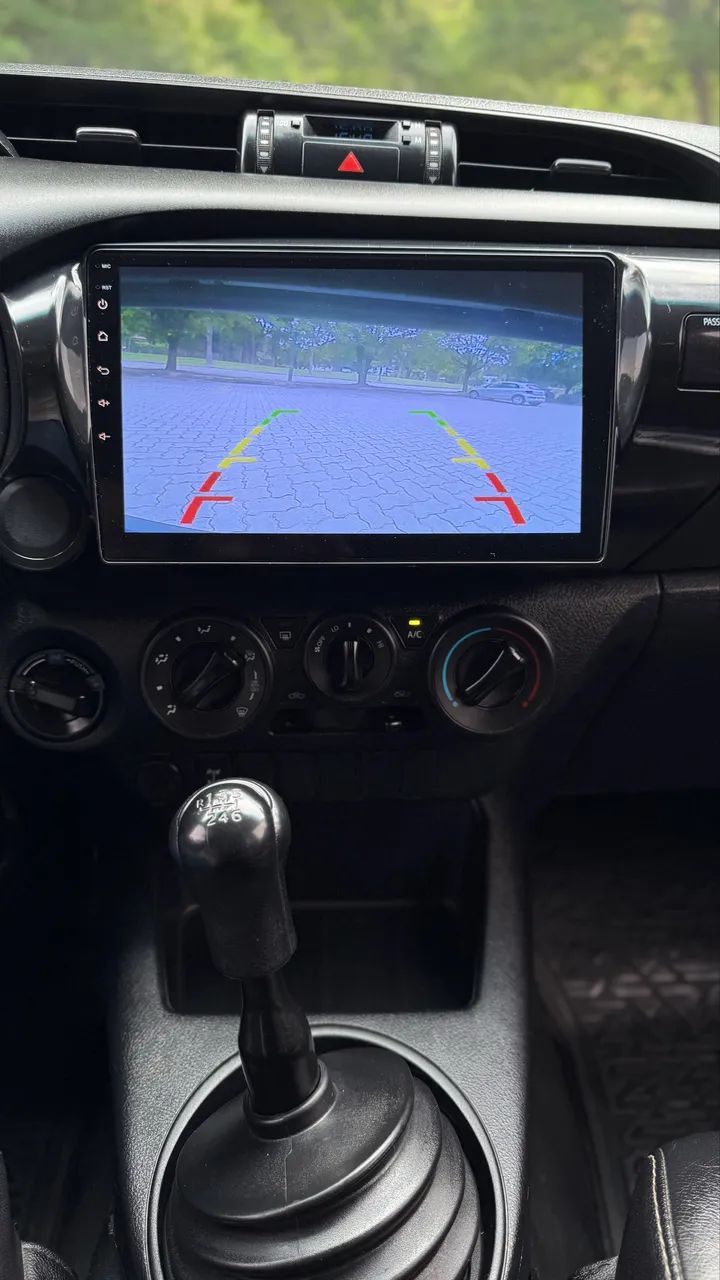 Hilux CD 4X4 2.8 Diesel Mec. 2018 | 10k Abaixo da Fipe | Bancos de couro + Multimídia  - Foto 12