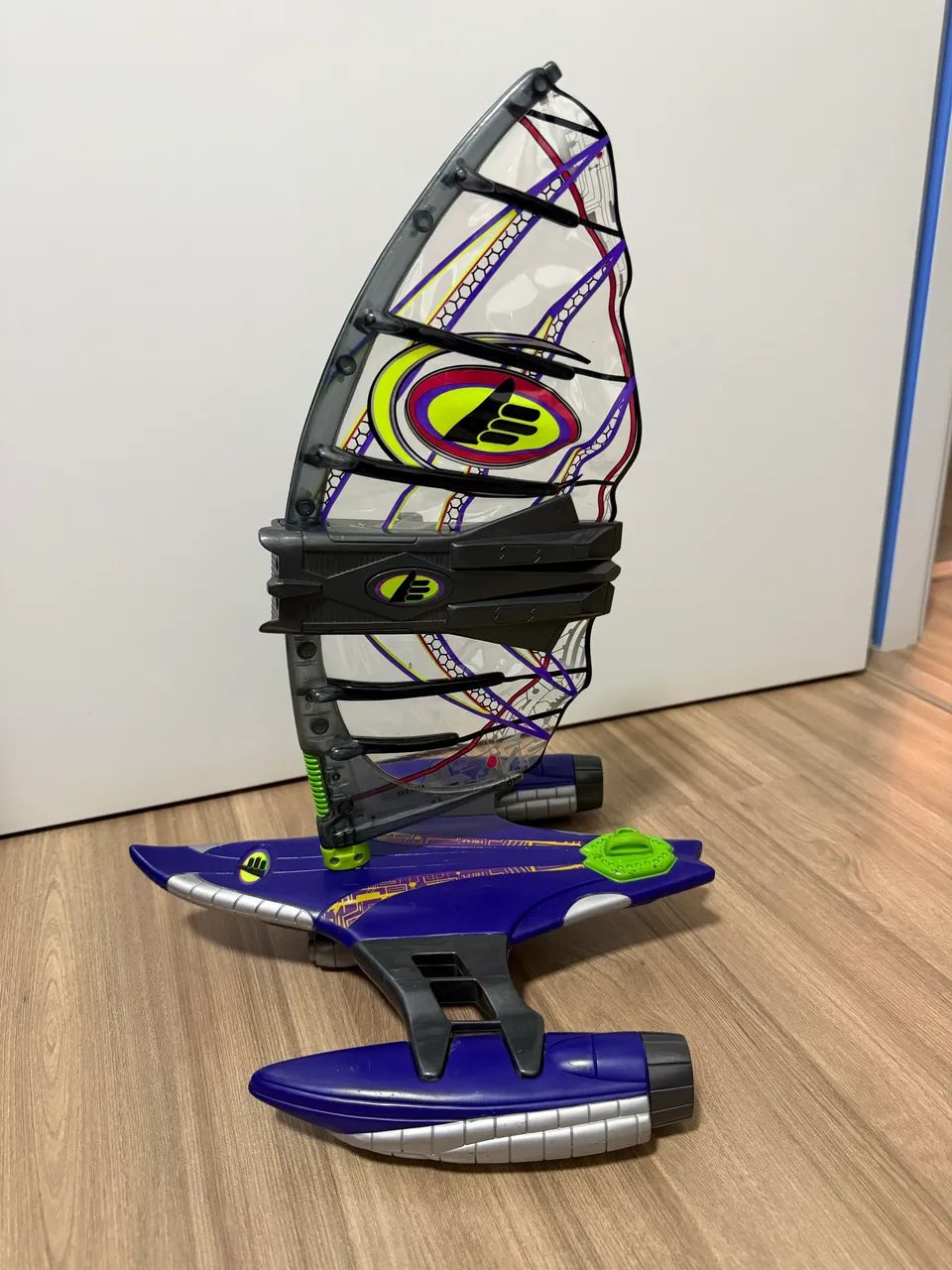 Prancha de Windsurf Max Steel N-Tek Original Mattel - Rara 