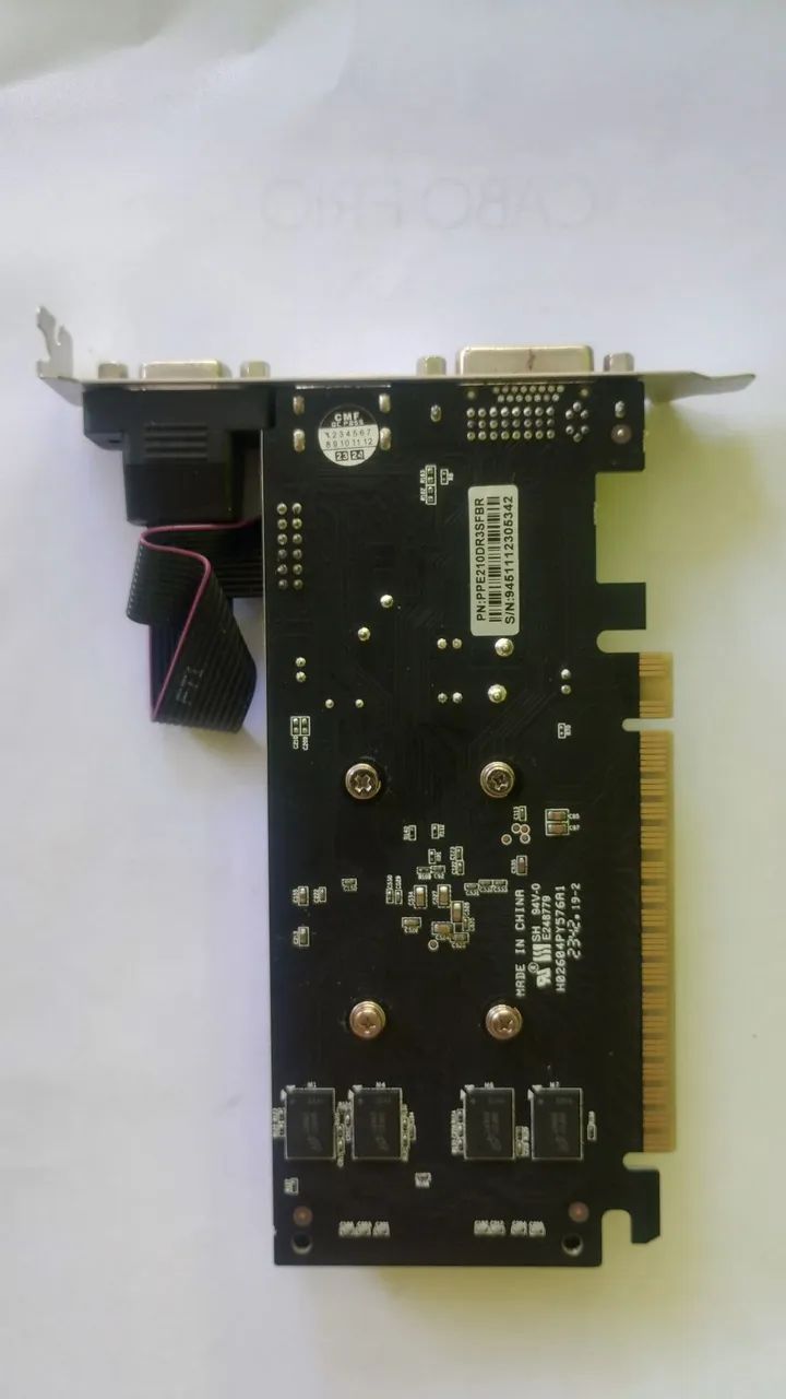 Placa de vídeo G210 1 GB DDR3 64BIT - Foto 4