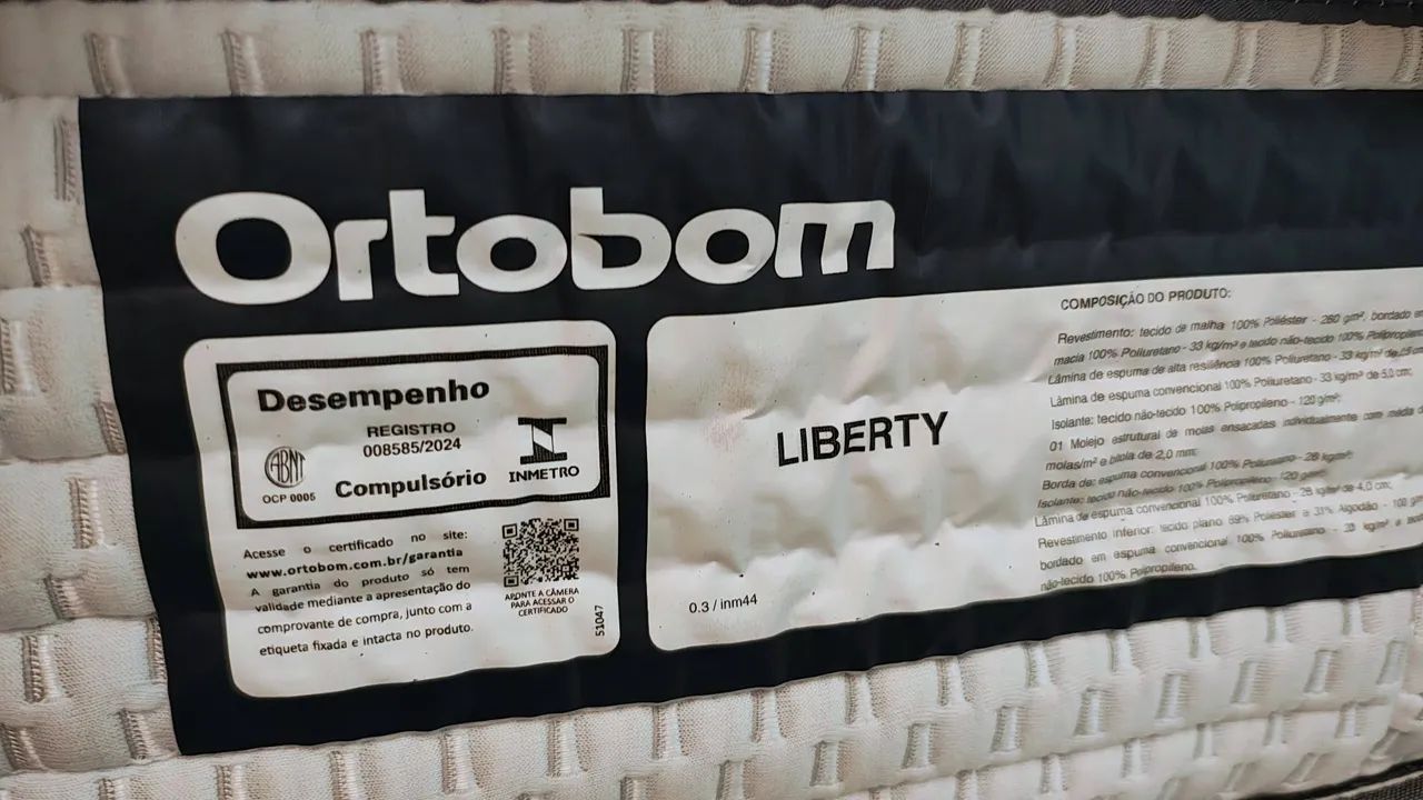 Cama box casal Ortobom  - Foto 3