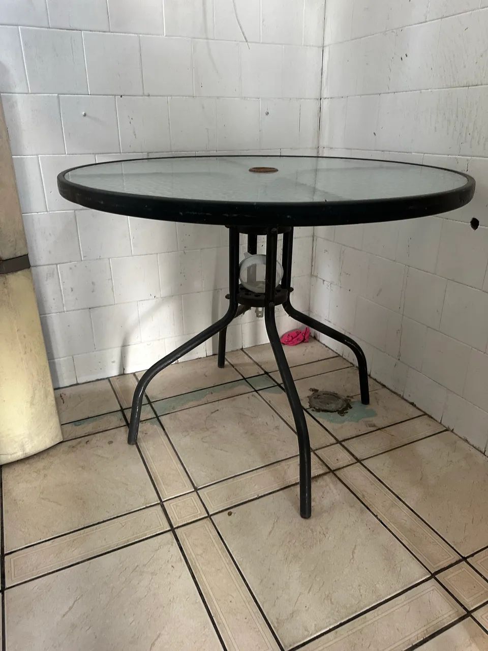 MESA REDONDA DE VIDRO  - Foto 2