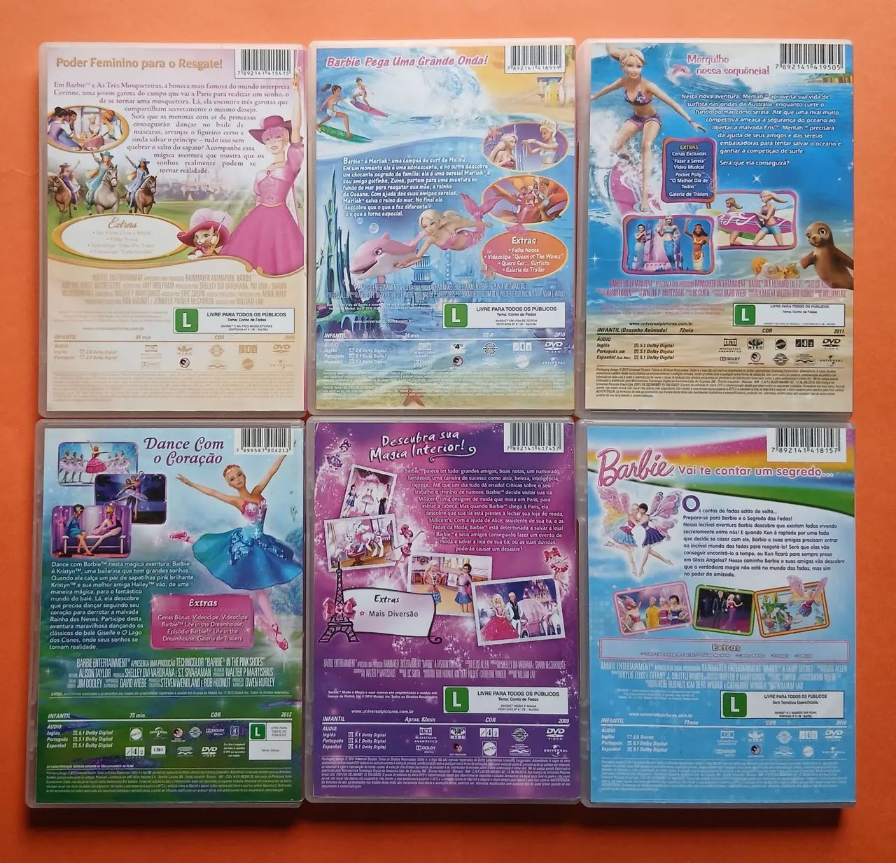 Dvd Barbie Coleção com 17 Títulos   - Foto 2