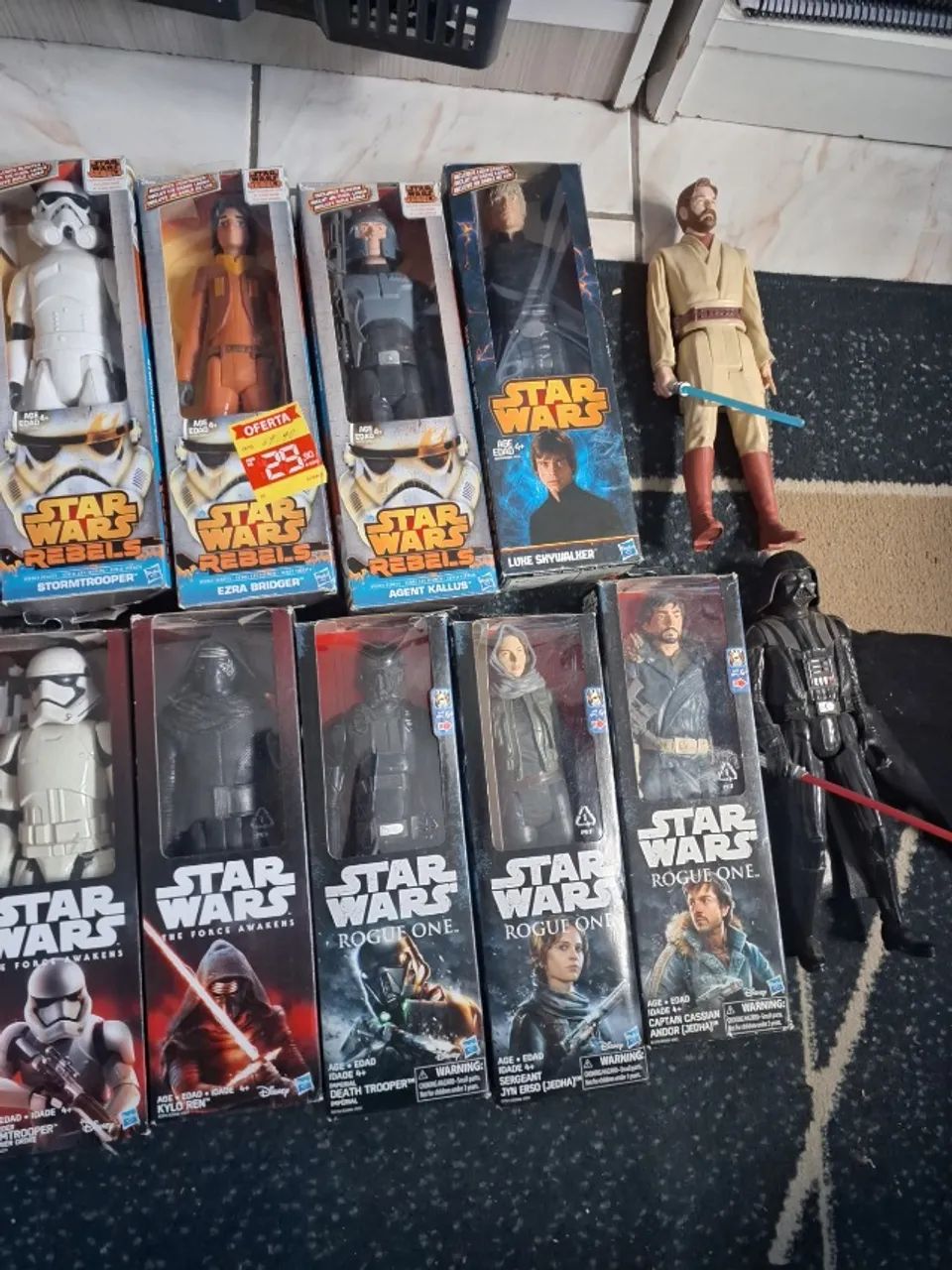 Lote Star Wars com 17 peças - Hasbro / Disney - Foto 5