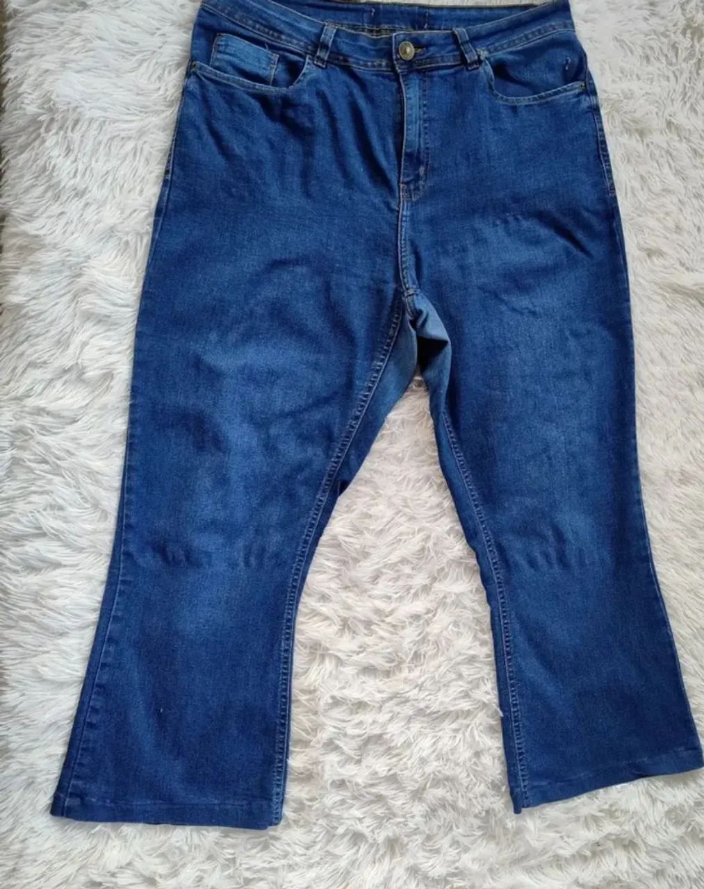 Calça Jeans Impérios Feminina 48 - Foto 2