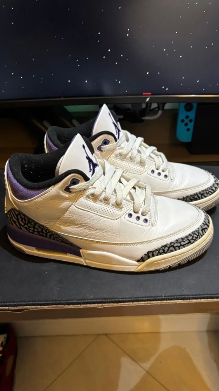 Air Jordan 3 Dark Iris 