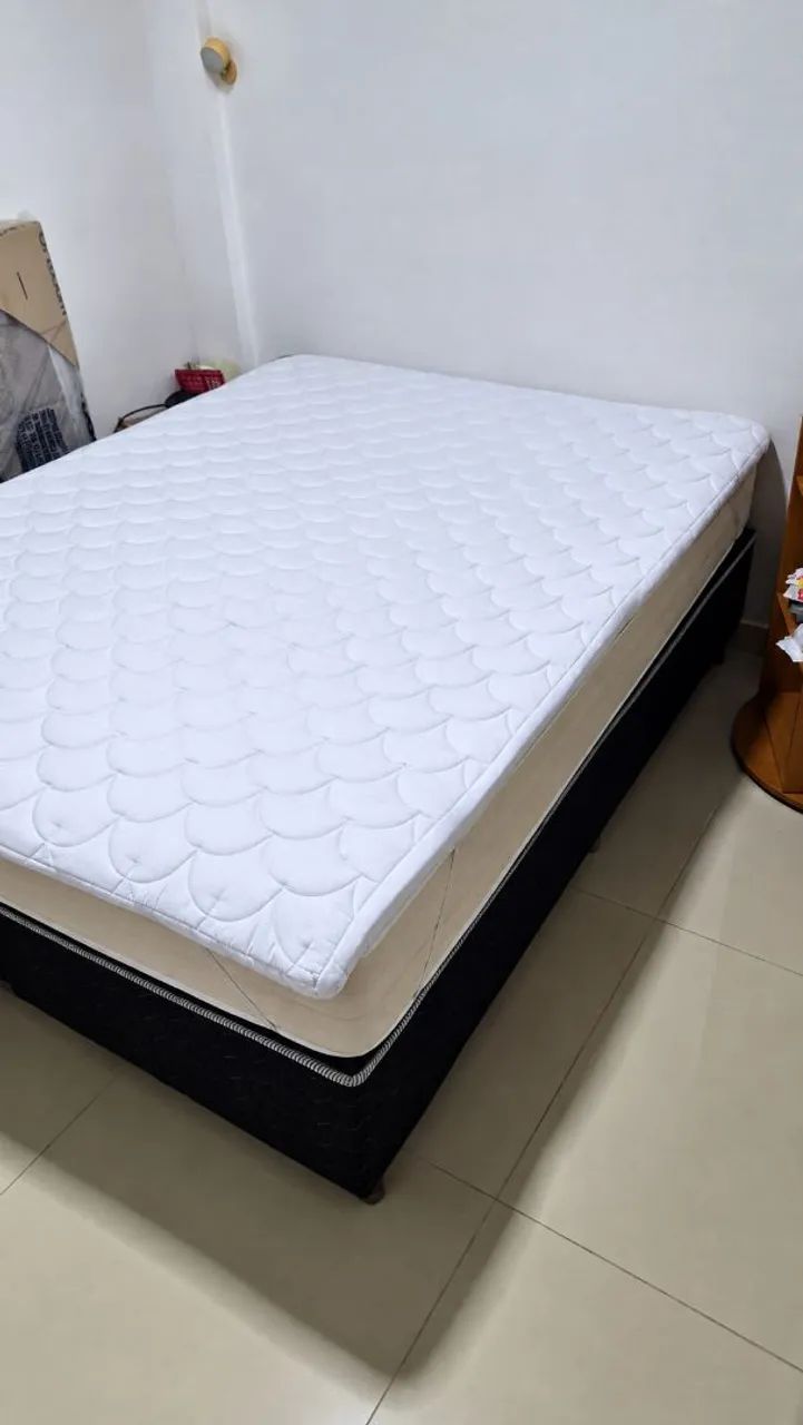 Cama Box Queen + Pillow Top Ortobom - Foto 2