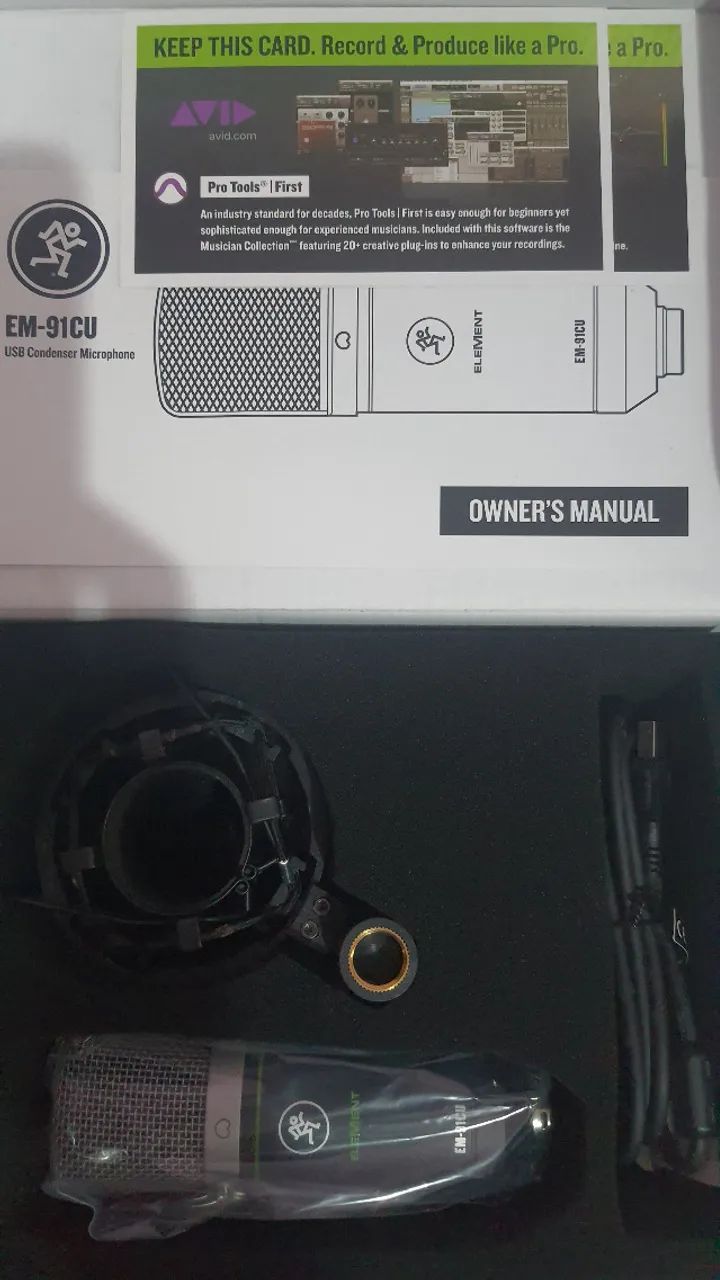 Microfone Condensador USB Mackie EM-91CU - Foto 4