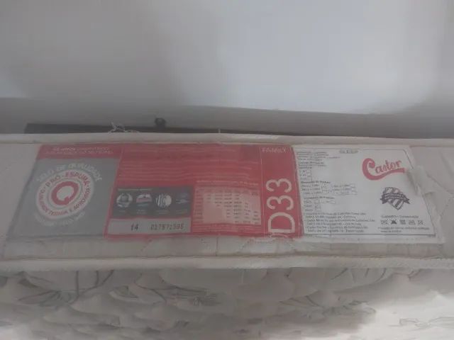 Colchao KING Castor Espuma D33 - Foto 3