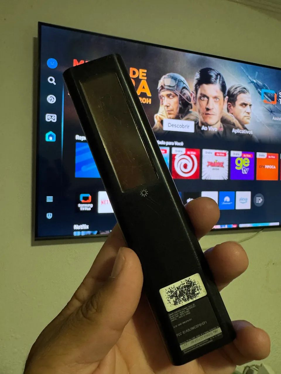 Smart TV 55 pol 4k QLED Samsung com Alexa - Aceito troca e Parcelo até 18x - Foto 3