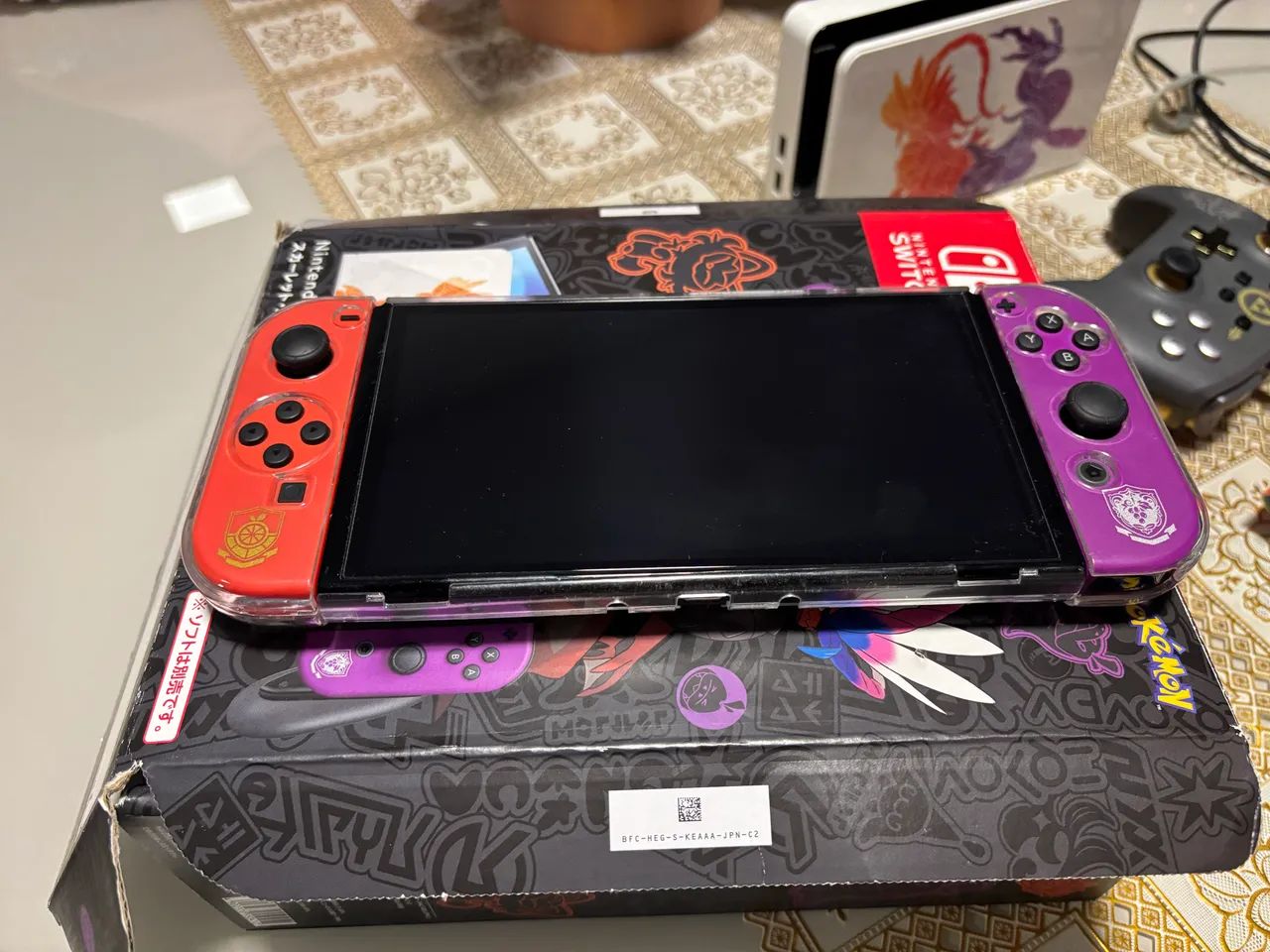 Nintendo Switch Oled desbloqueado edição Pokémon  - Foto 2