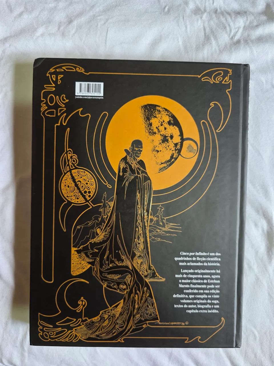 Hq Cinco por Infinito Esteban Maroto Pipoca e Nanquim - Livros e