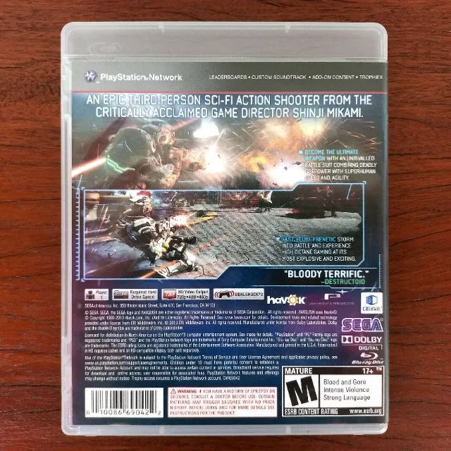 Jogo VANQUISH PS3 - Foto 2