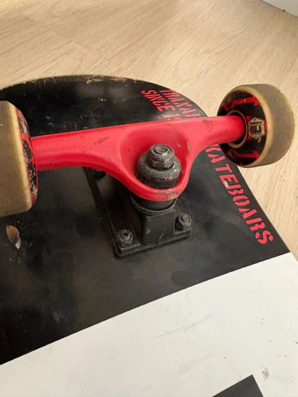 Skate Profissional Traxart Maple Canadense - semi novo - Foto 4